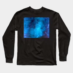 AZURE BLUE BLU ... HAZE Long Sleeve T-Shirt